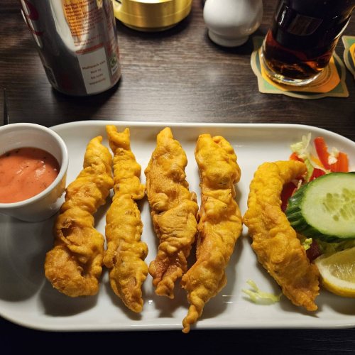 Crispy Fish & Chips Mango Restaurant Greenock
